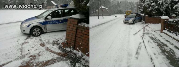 Niedostosowanie prędkości do panujących warunków