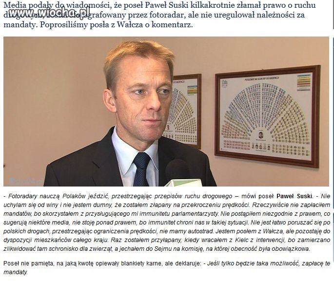 Mają prawo do łamania prawa