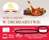 Wiocha w kampanii reklamowej drobiu.
