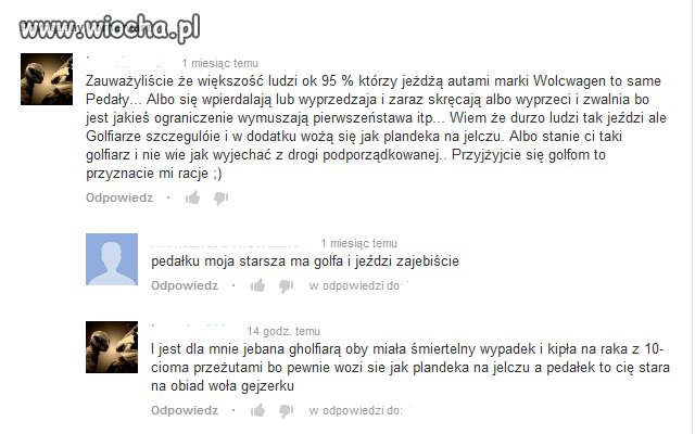 Takich chamów powinno się tępić w zarodku