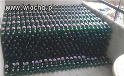 A tymczasem na balkonie piwosza