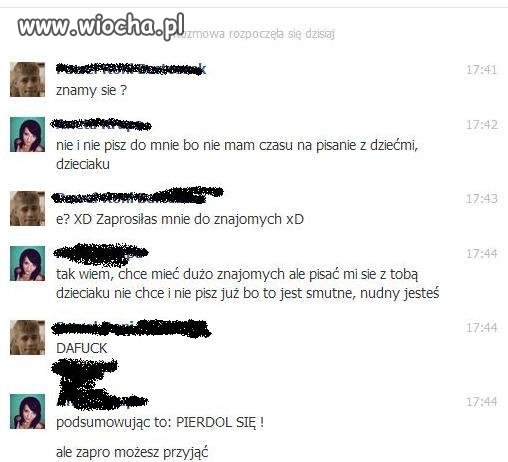 Dziewczyna z facebooka... 