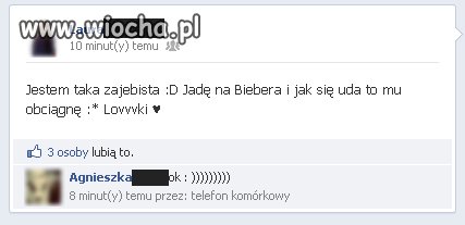 WOW! Jadę na Biebera i ...