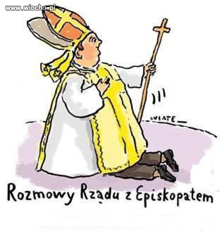 Tusk nie będzie klękał przed księdzem ...