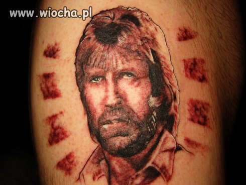 Chuck Norris Tatoo