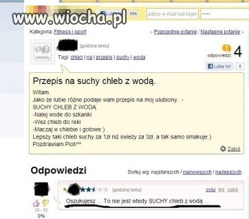 Czasem prawda musi być smutna...