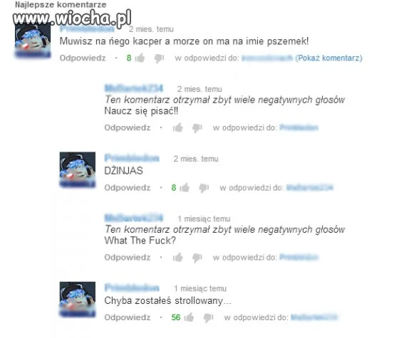 Trolling na youtube.