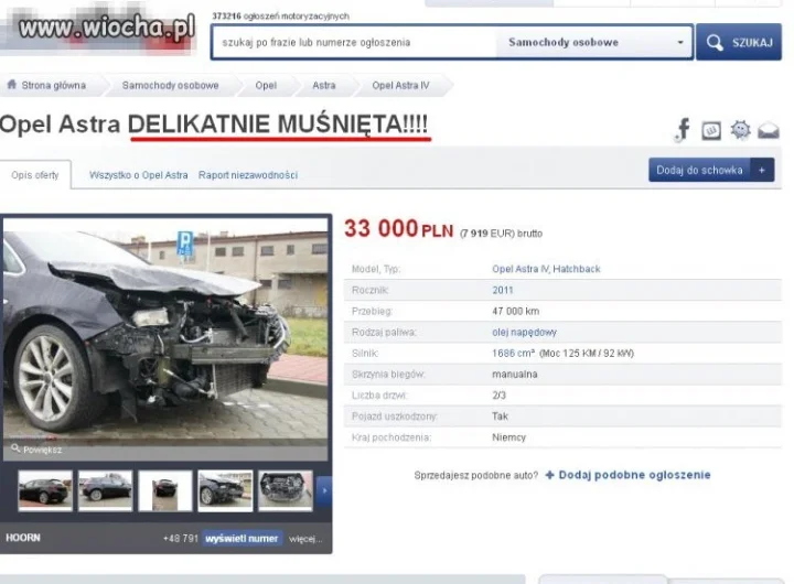 Ja tam dziękuję za takie...