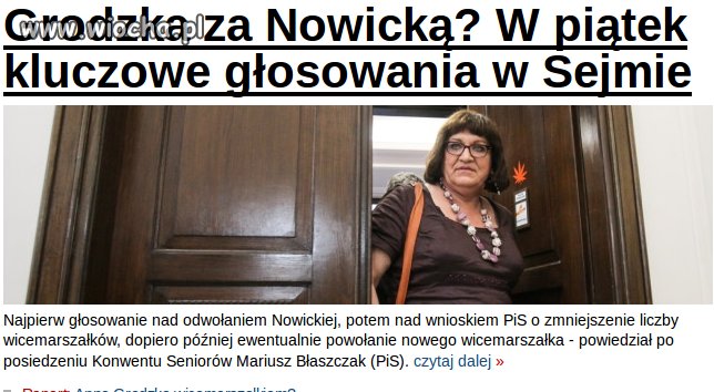 Transseksualistka jest 2-gą wiadomością dnia w TVN