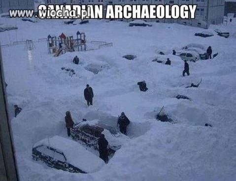Kanadyjscy archeolodzy 
