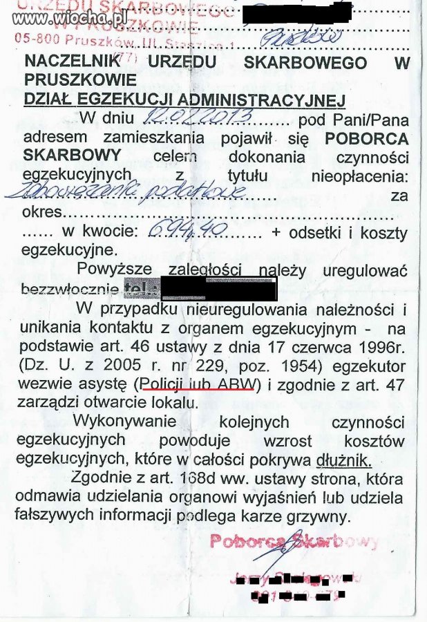Skarbowy o Tobie pamięta