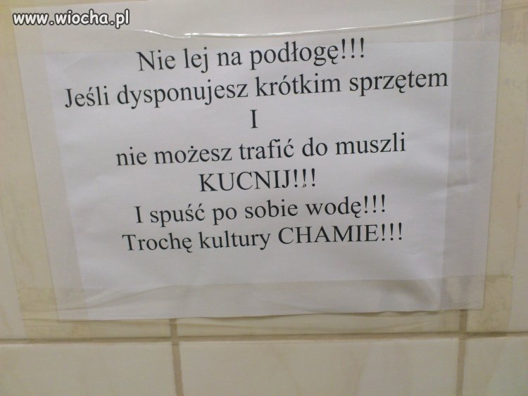 Kartka w kiblu