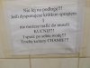 Kartka w kiblu
