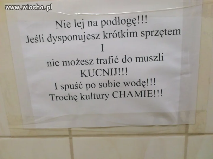 Kartka w kiblu