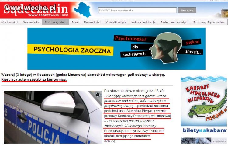 Poczuj się źle