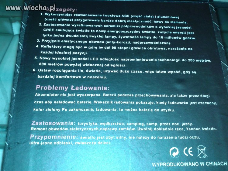 Zakup Chińskiej Latarki