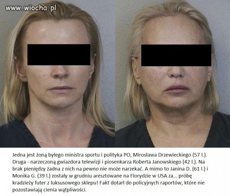 Żona Drzewieckiego i obecna Janowskiego