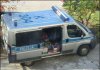 Blue taxi