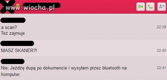Masz skaner?!