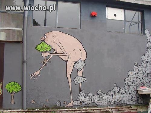 Graffiti z przesłaniem