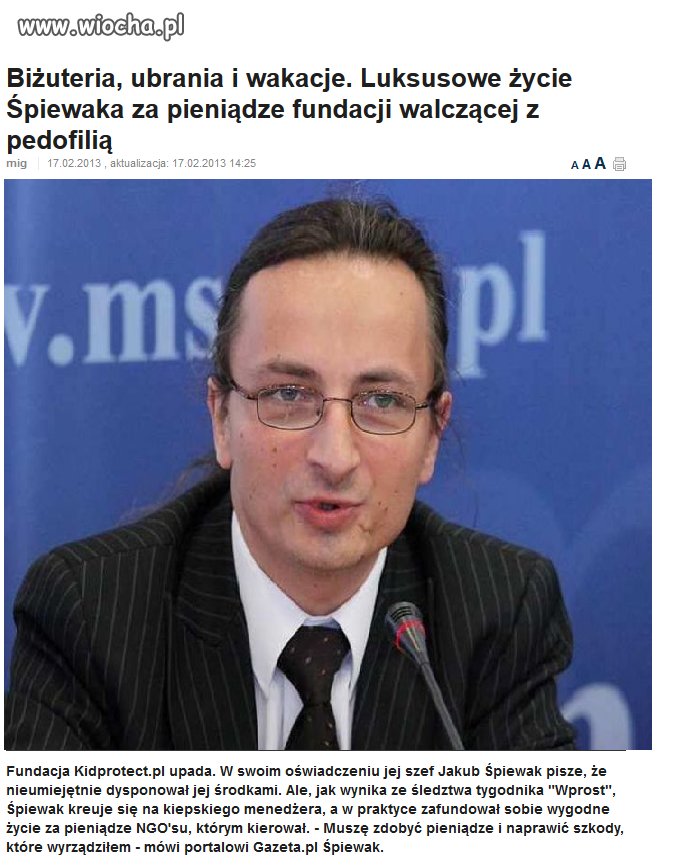 Zafundował sobie luksusowe życie