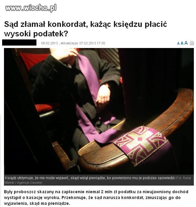 Biedny ksiądz...