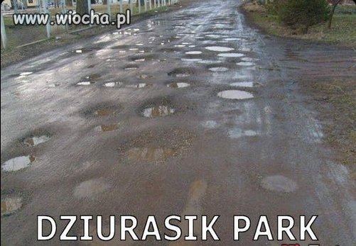 Kto jedzie slalomem...