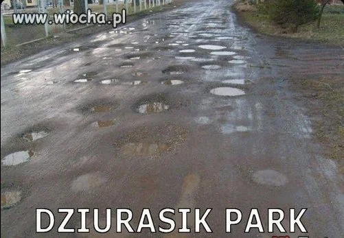 Kto jedzie slalomem...