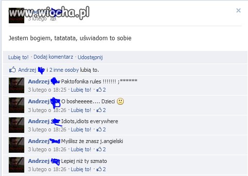Idioci, idioci wszędzie.
