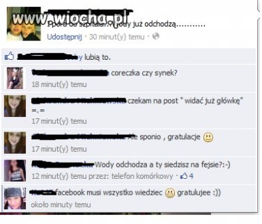 Rozumiem radość rodziców, ale...
