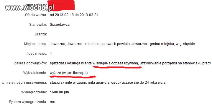 W końcu znalazłem wymarzoną prace