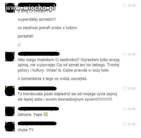 "Chyba TY" jako najlepsza riposta wszechczasów