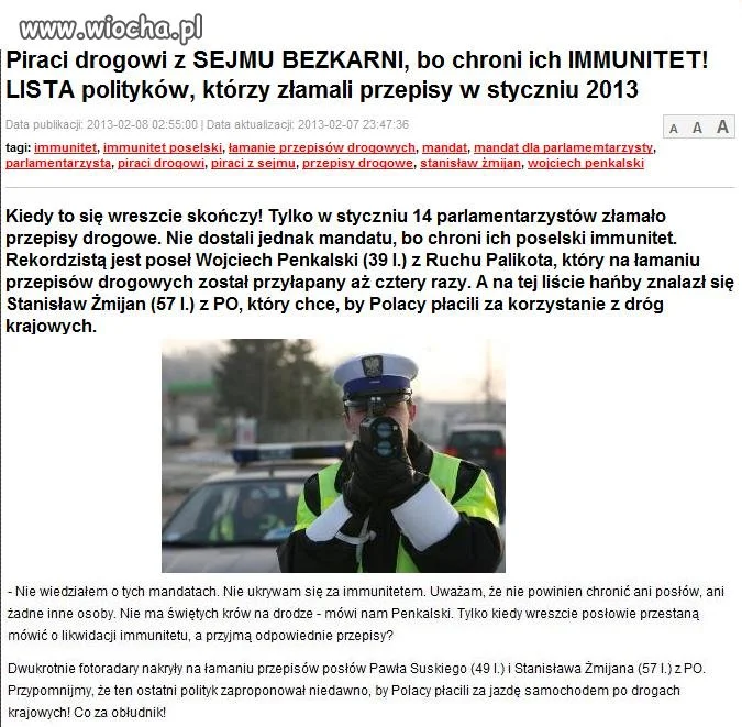 VIP-y nie płacą,