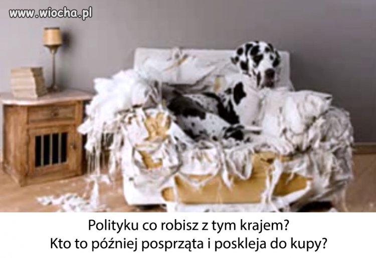 Pytanie do polityka...