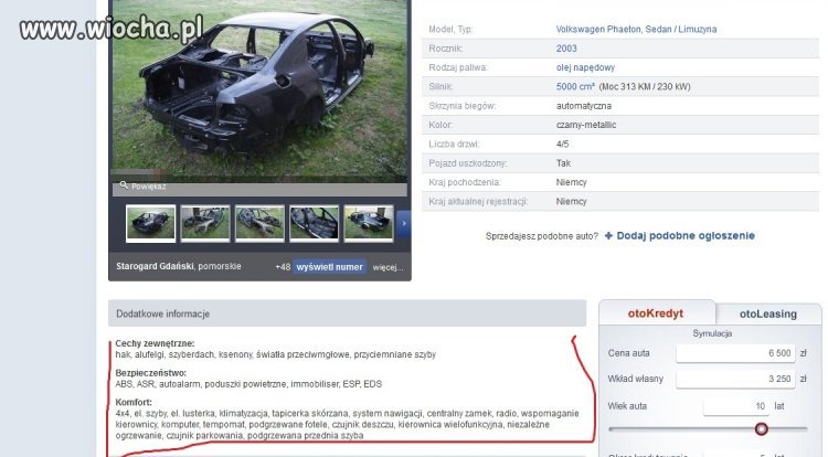 Szukałem nowego auta
