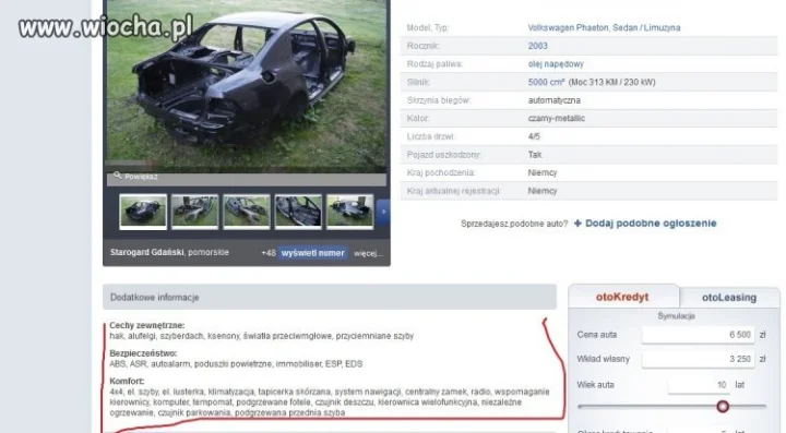 Szukałem nowego auta