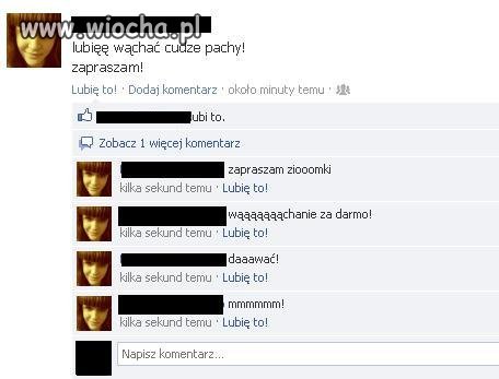 Wącham cudze pachy