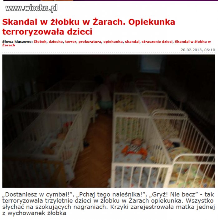 Skandal w żłobku