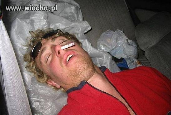 "Inhalacja" przez sen!