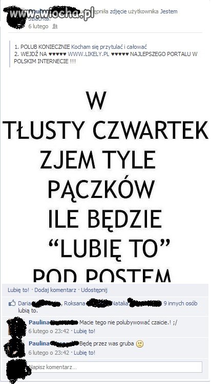 Jeśli wstawiasz to dla określonego celu,
