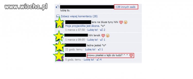 Prosi o "lajki"
