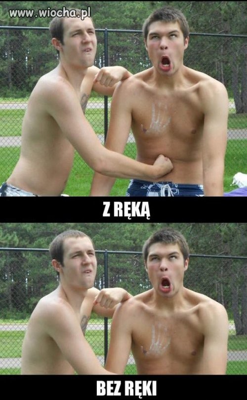 Kadrowanie foty i kontekst się zmienia