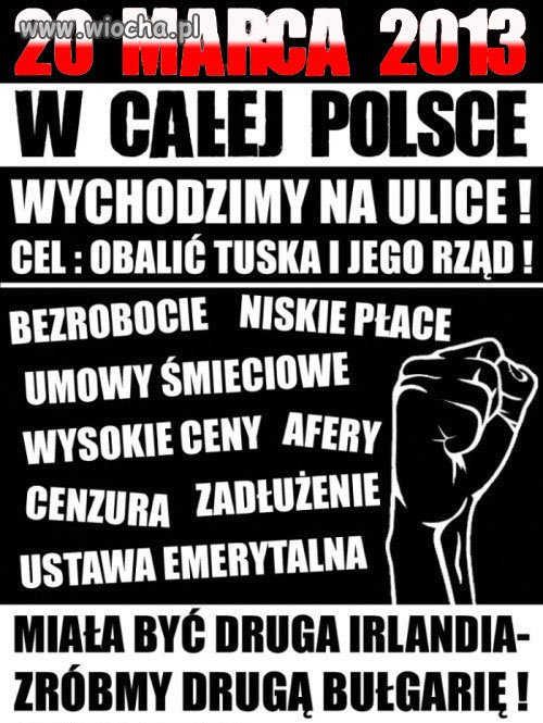 PRZEJMIJMY WŁADZĘ, ZMIEŃMY NASZ KRAJ!! 