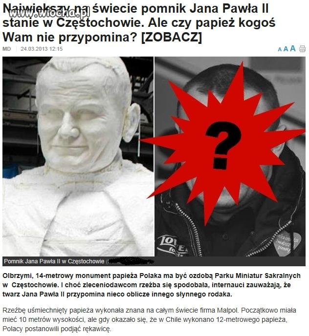 Bałwochwalstwa ciąg dalszy