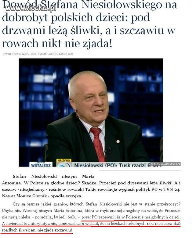 Niech sam sobie to zeżre.