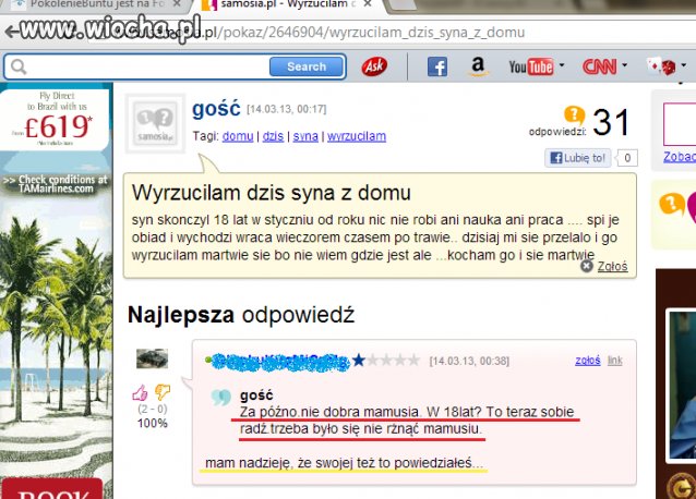'trzeba było się nie rżnąć '