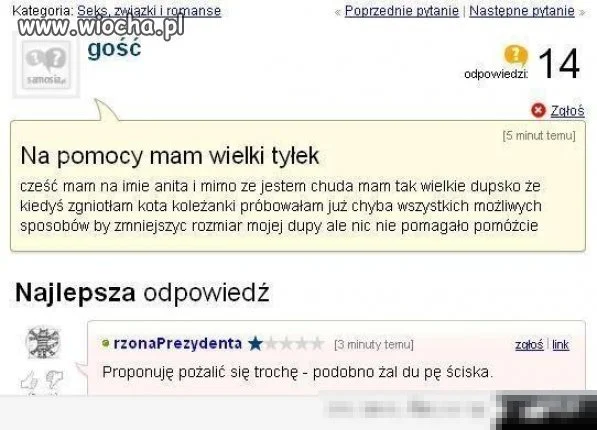 Żal...