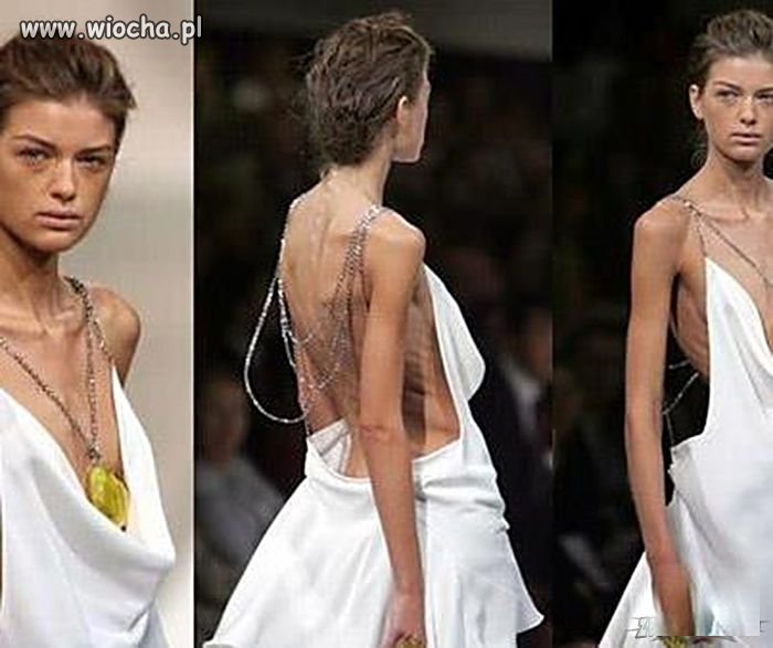 Super modelka na wybiegu 