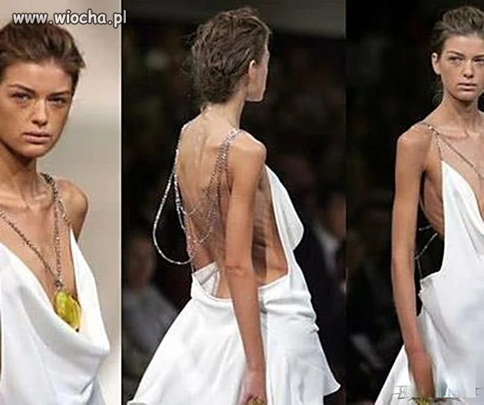 Super modelka na wybiegu 