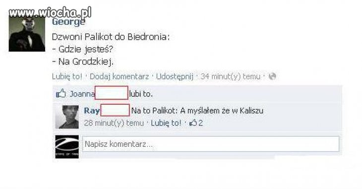 Dzwoni Palikot do Biedronia 